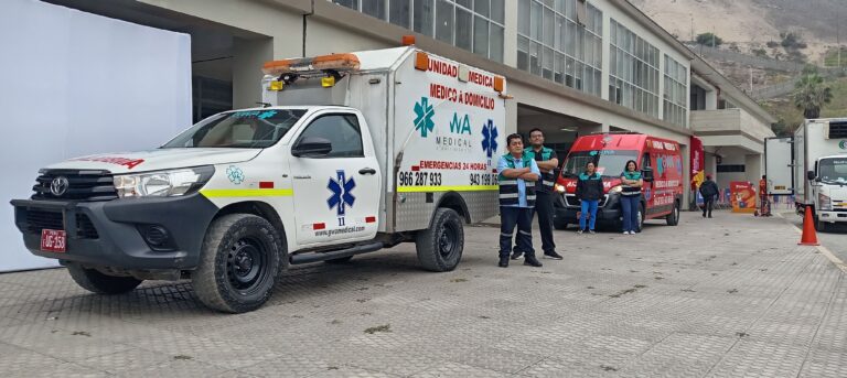 equipo medico y ambulancias en juegos bolivarianos